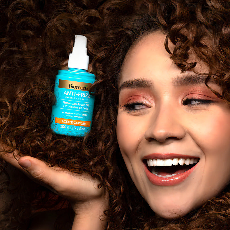 Aceite Capilar Biometik Anti-frizz Proteína De Seda 100ml