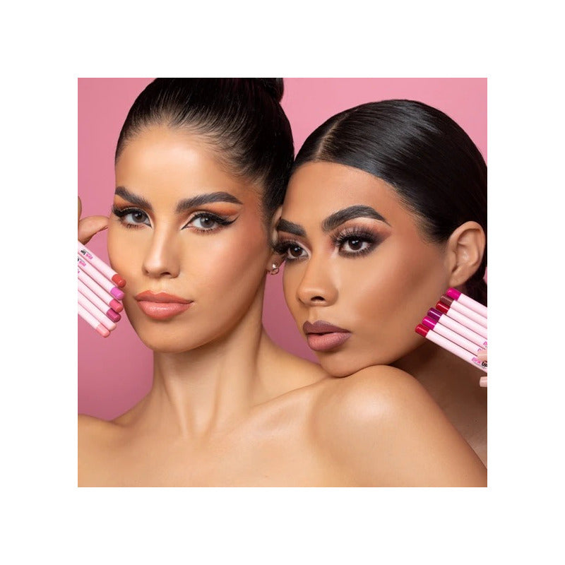Pink Up Lip Liner Alta Pigmentación Hidrata Máxima Fijación Color Hot Pink