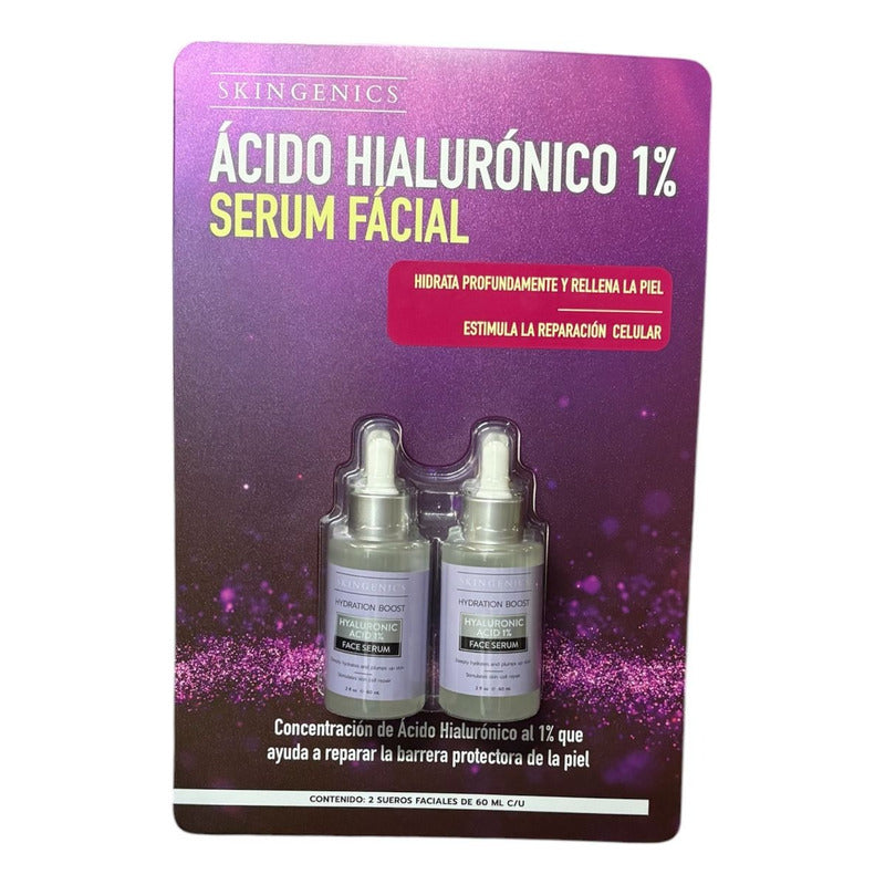 Duo Kit Serum Fácial Skingenics Con 60ml C/u