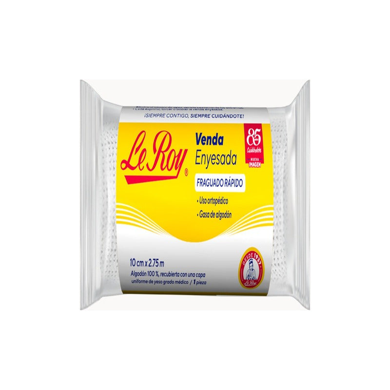 Venda Enyesada Grado Medico Inmovilizacion Leroy 10cm