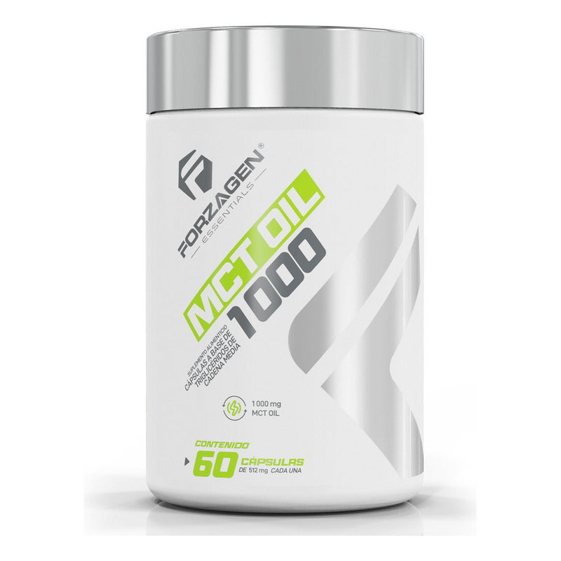 Forzagen Essentials Mct Oil 60 Caps | Triglicéridos Mct Sabor Sin Sabor