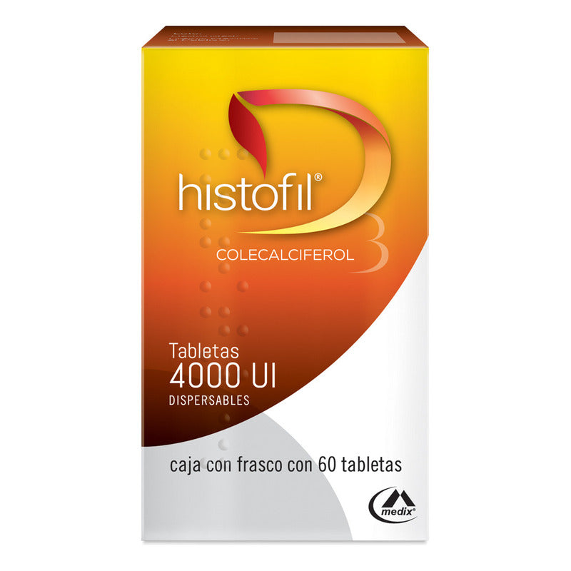 Histofil Tabletas 4000 Ui, 60 Tabletas