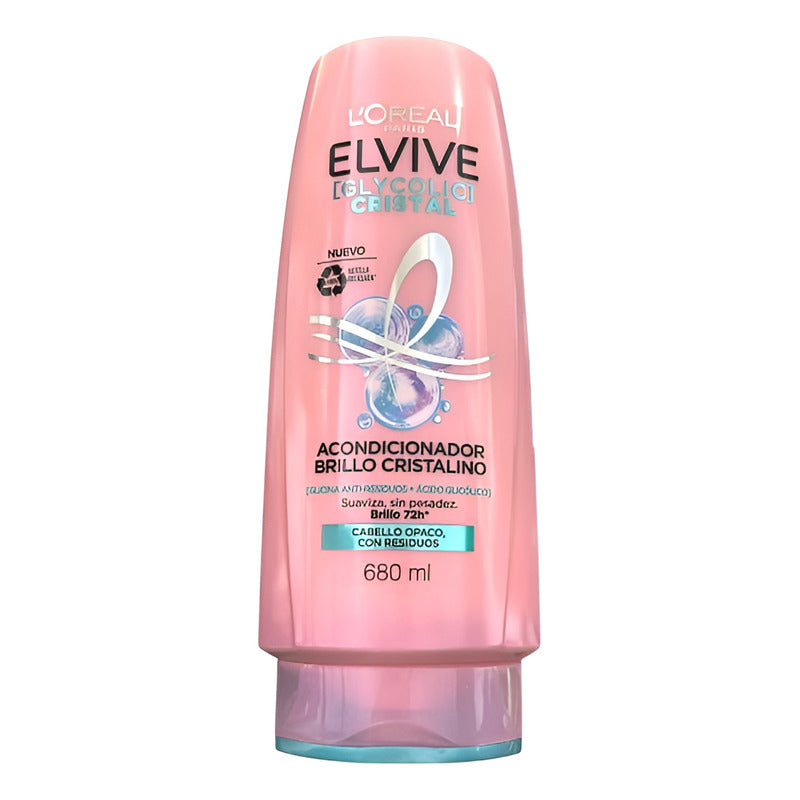 Acondicionador Glycolic Cristal Brillo Cristalino 680ml