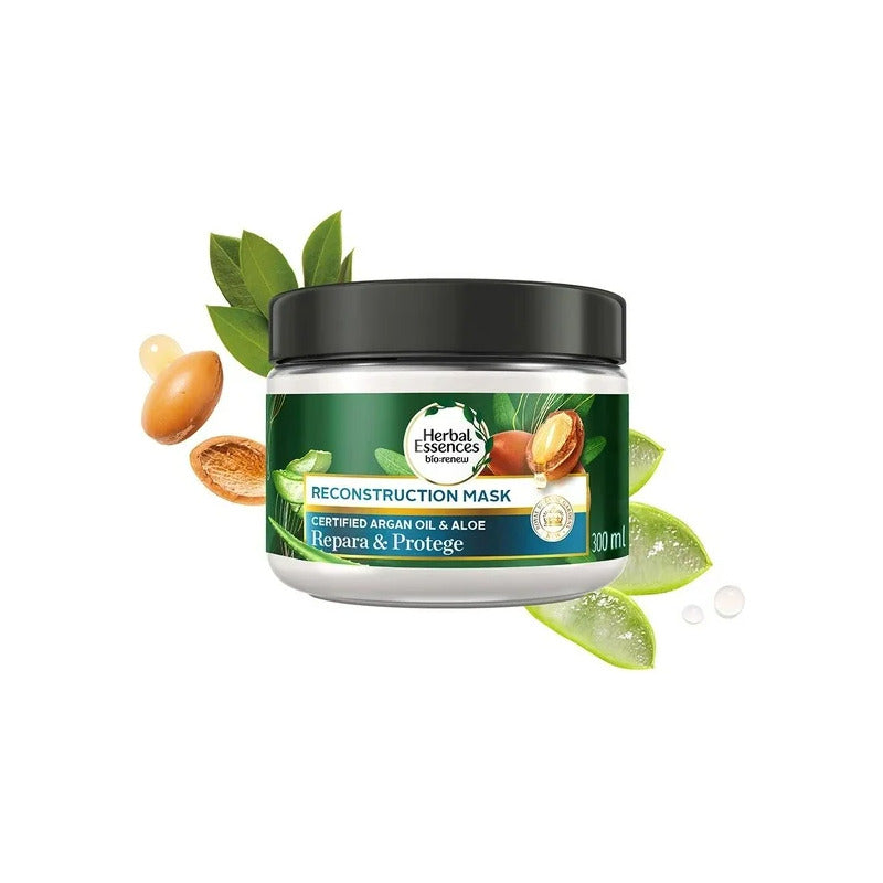 Herbal Essences Mascarilla Reconstruccion Argan-aloe 300ml