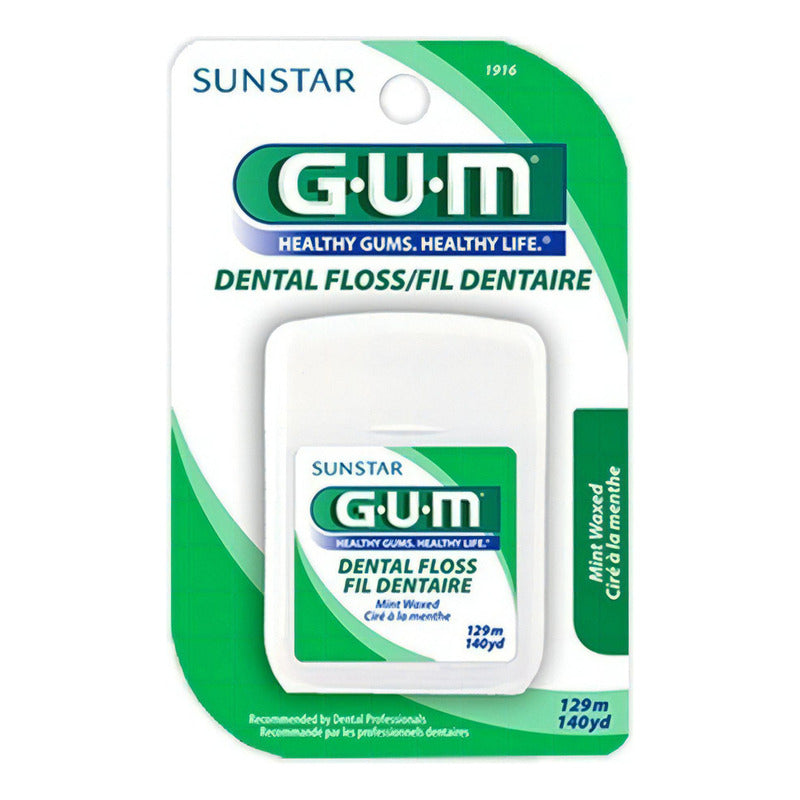 Hilo Dental Gum Dental Floss Sabor Menta 129 m