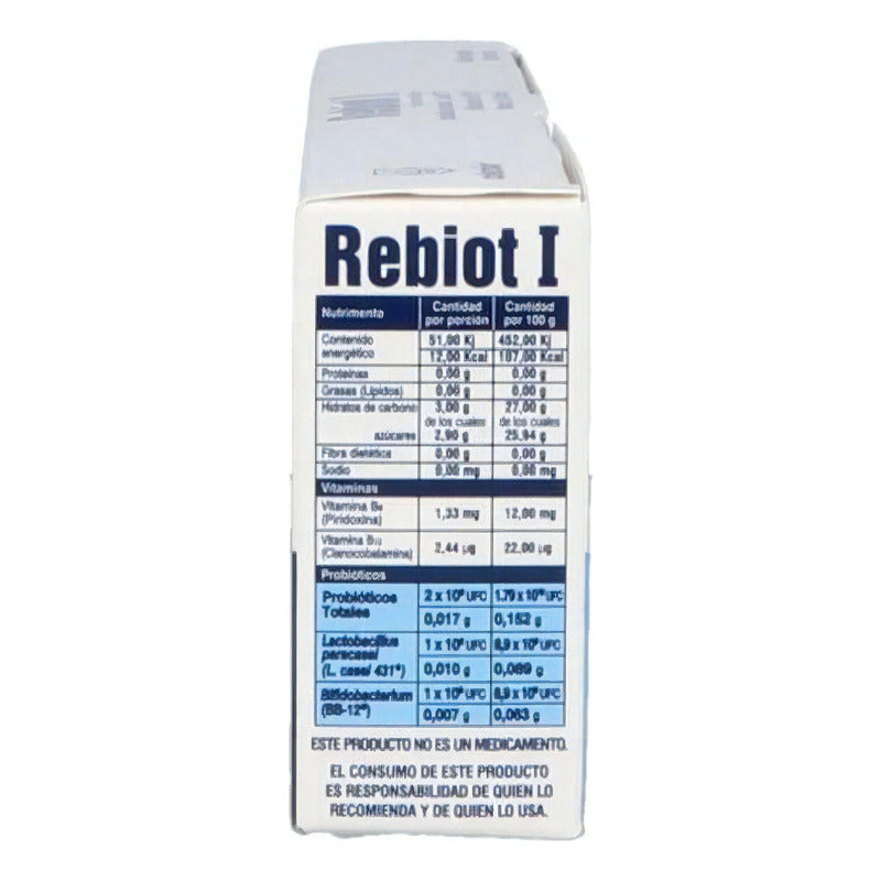 Rebiot I Suplemento Alimenticio Solución Caja Con 7 Frascos Sabor N/a