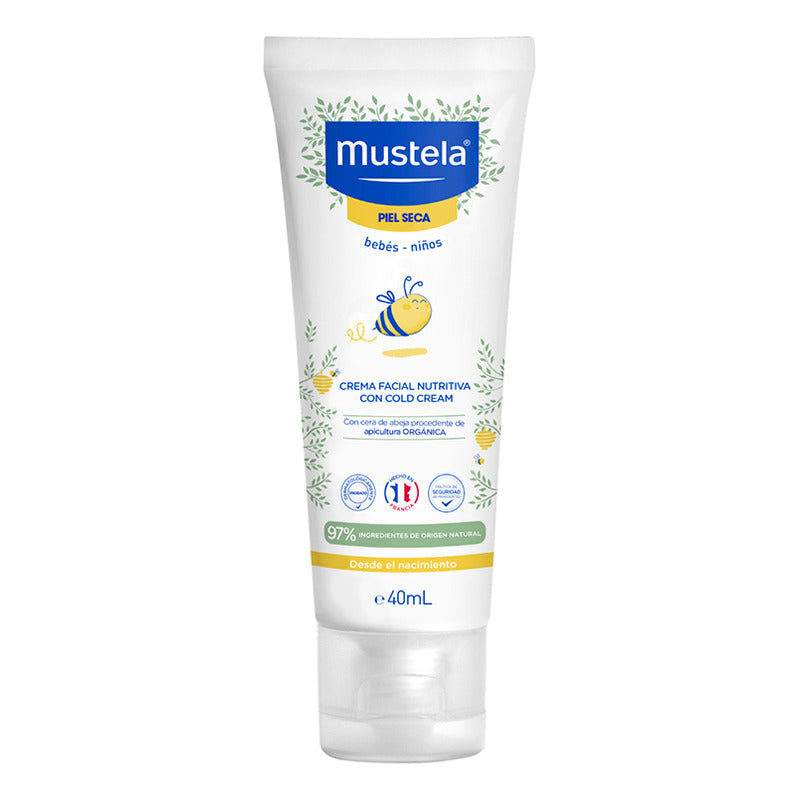 Mustela Crema Nutritiva Facial Bebé Piel Seca 40ml