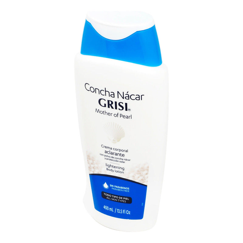 Crema Corporal Líquida Grisi Concha Nácar 400ml