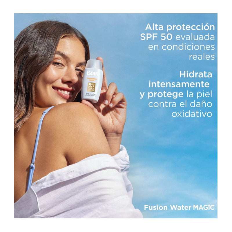 Fotoprotector Isdin Fusion Water Oil Free Efecto Mate 50ml