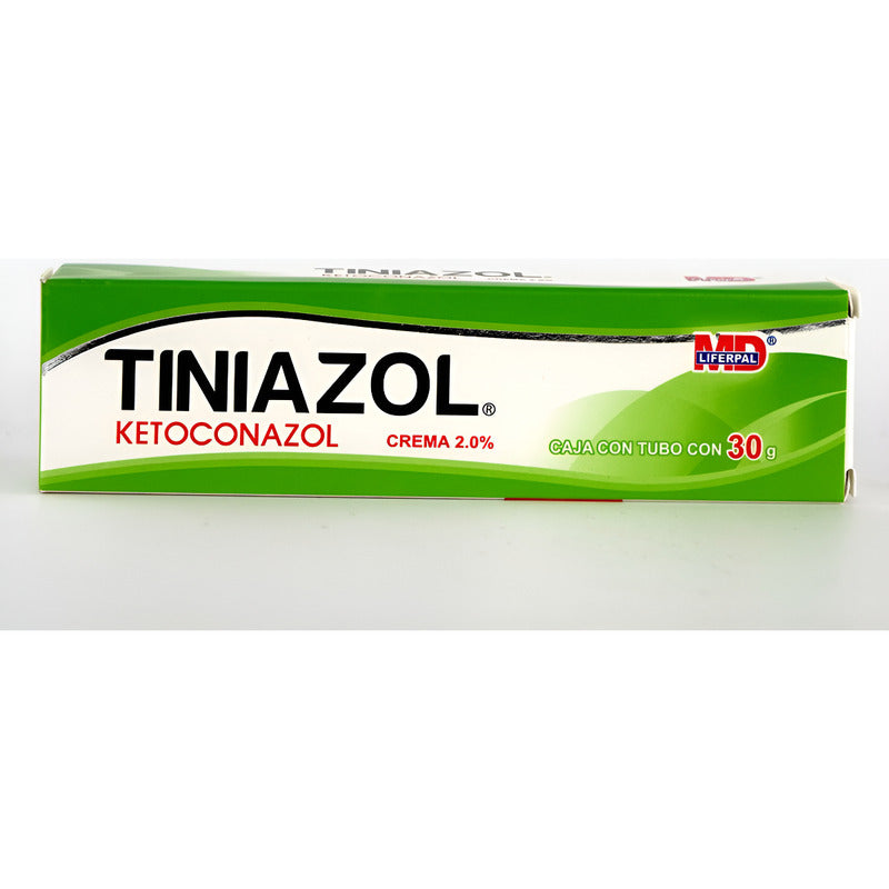 Tiniazol Crema 2% C/30gr / Ketoconazol 2% Elimina Pie Atleta