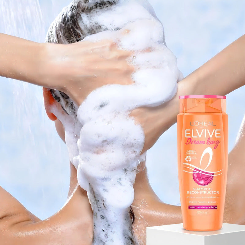 Shampoo L'oréal Paris Elvive Dream Long 680 Ml