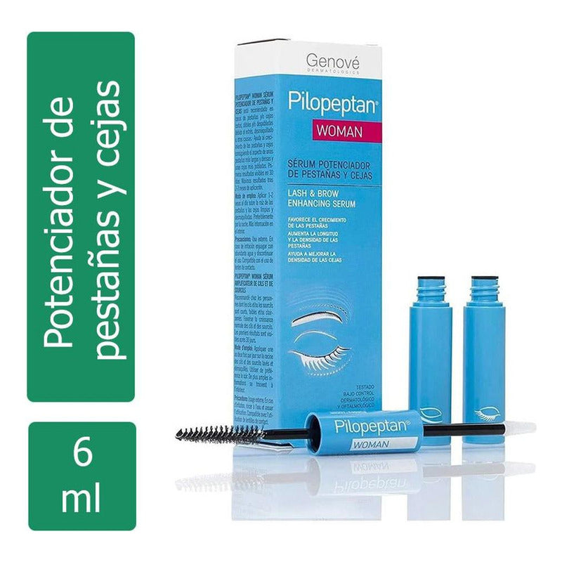 Genové Pilopeptan Sérum Potenciador De Pestañas Y Cejas 6 Ml Tipo De Piel Normal