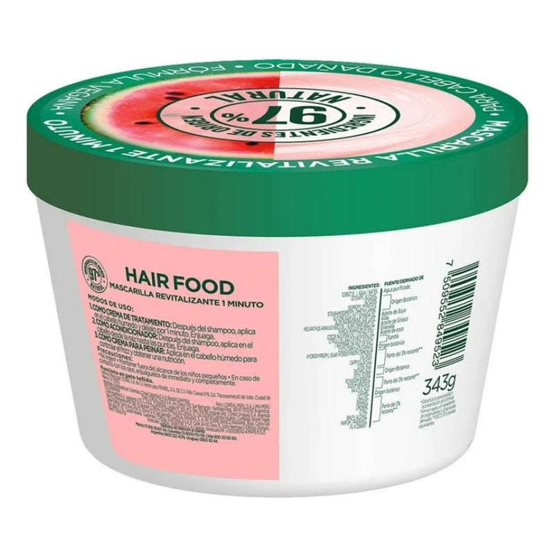 Mascarilla Capilar Garnier Fructis Hair Food Sandia 350ml