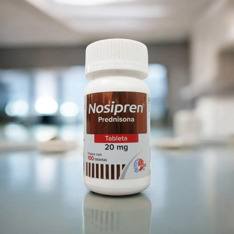 Prednisona 20 Mg Nosipren 100 Tabletas Generico Meticorten