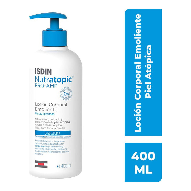 Isdin Nutratopic Pro-amp Loción Emoliente 400 Ml