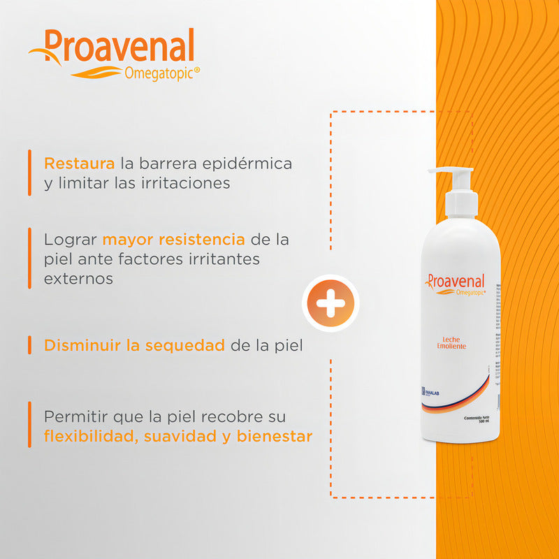 Proavenal Omegatopic Leche Emoliente Hidratante 500ml