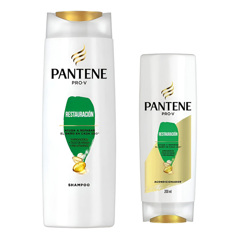 Shampoo Pantene Pro-v Restauración 400ml + Acondicionador Restauración 200ml