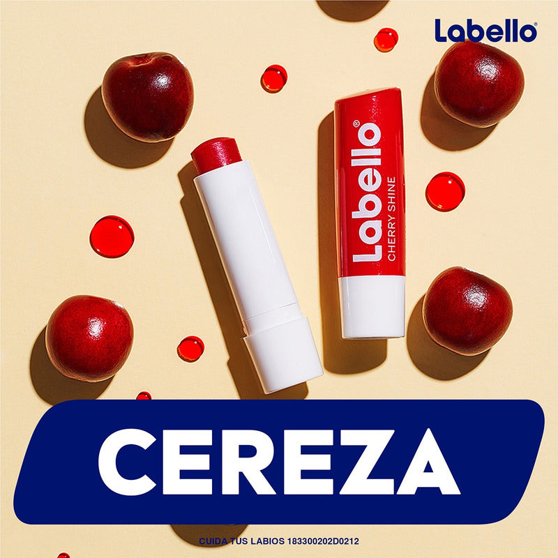 Labello Bálsamo Labial Cereza 4.8g Libre De Parabenos