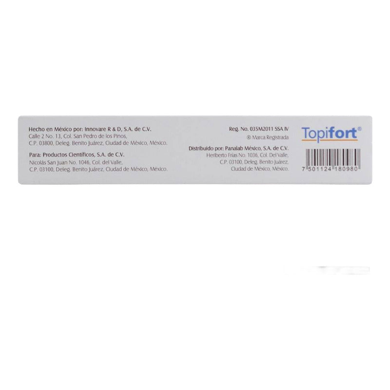 Topifort Clobetasol Crema 0.05% Tubo Con 30g
