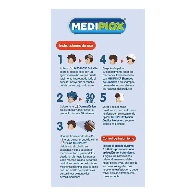 Medipiox Solución 60 Ml, Paquete De 1
