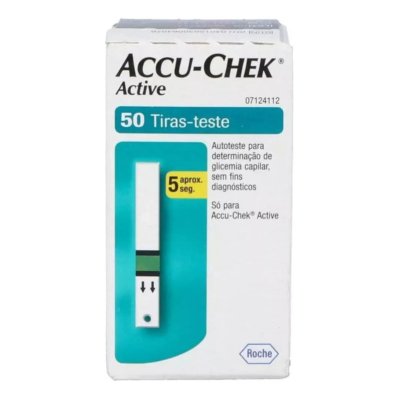 Caja 50 Und Tiras Reactivas 50gr Accu-chek Verde Green