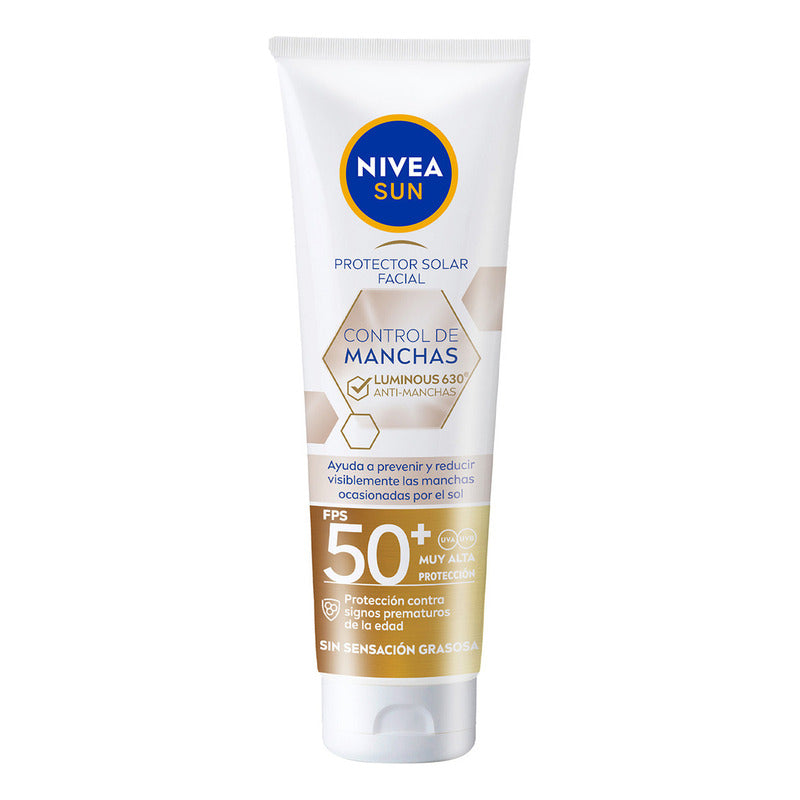 Protector Solar Nivea Luminous630 Fps50 40 Ml Crema