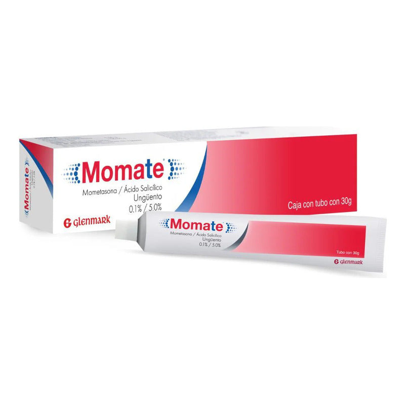 Momate Mometasona/ Ácido Salicílico 0.1%/5.0% Ungüento 30g