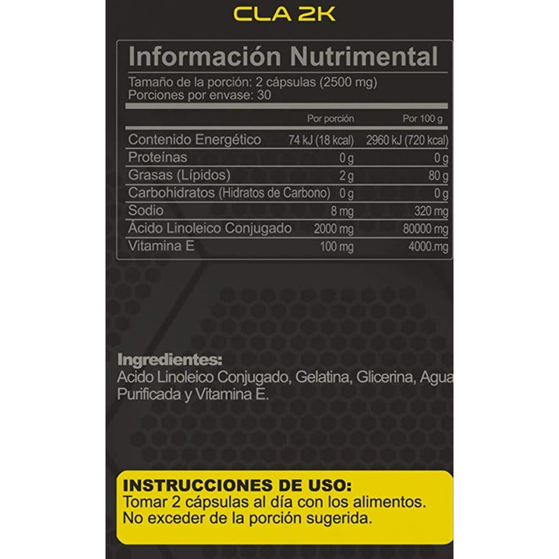 Forzagen Duo Cla 2k Y Premium L-carnitina 60 Cap Cu