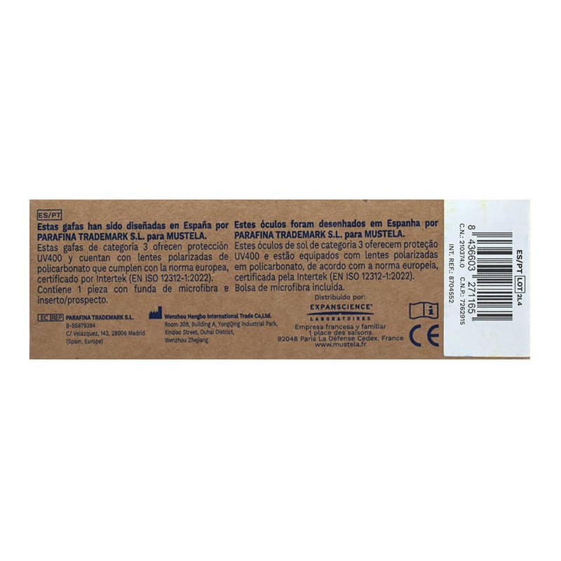 Mustela Lentes Solares Para Niño 3 - 5 Años Cuadrado Amarillo Amarillo Amarillo Amarillo