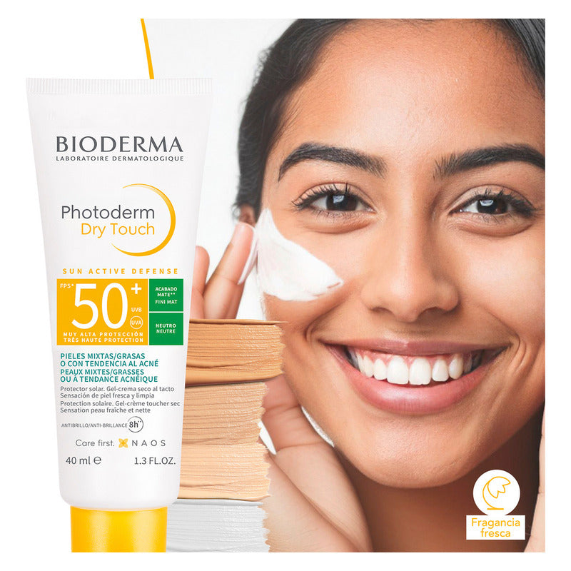 Bioderma Photoderm Dry Touch Bloqueador Solar Neutro 40ml