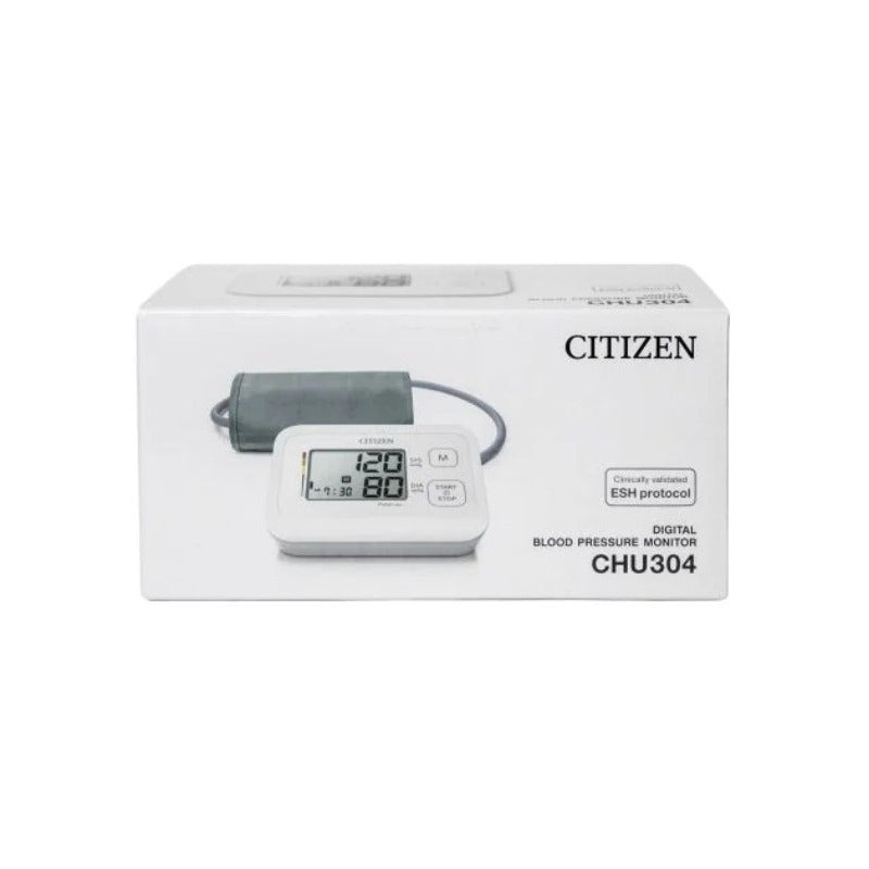 Monitor De Presión Digital Brazo Automático Citizen Chu304 Blanco