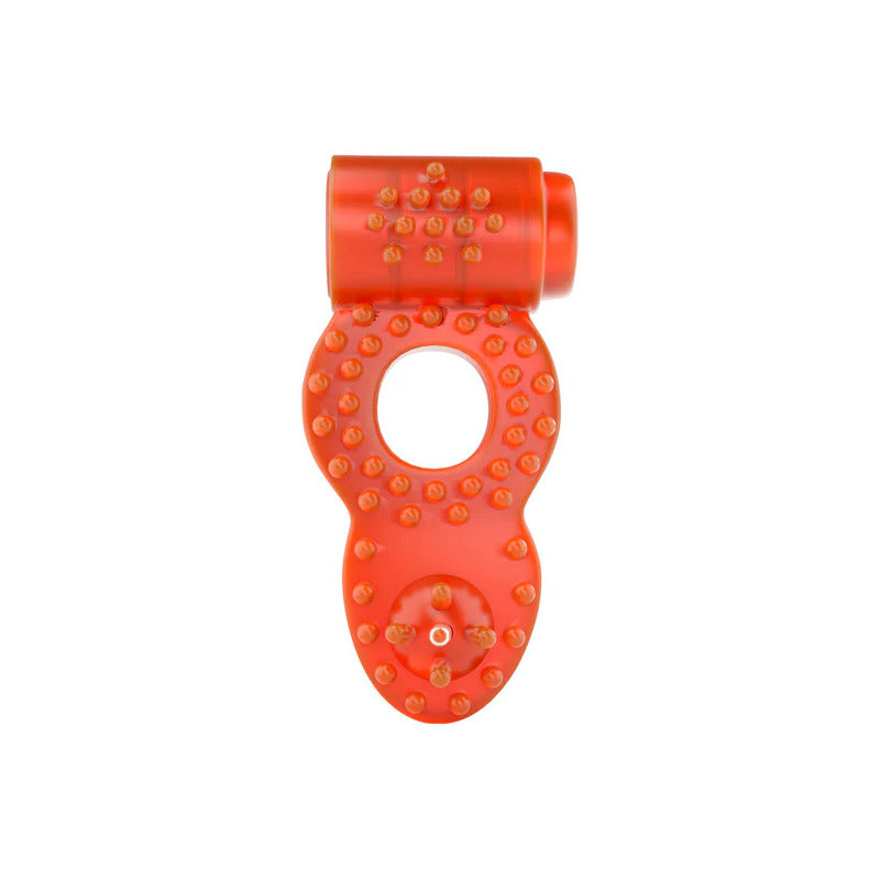 Anillo Vibrador Sensy Para Estimulación Mutua Color Naranja