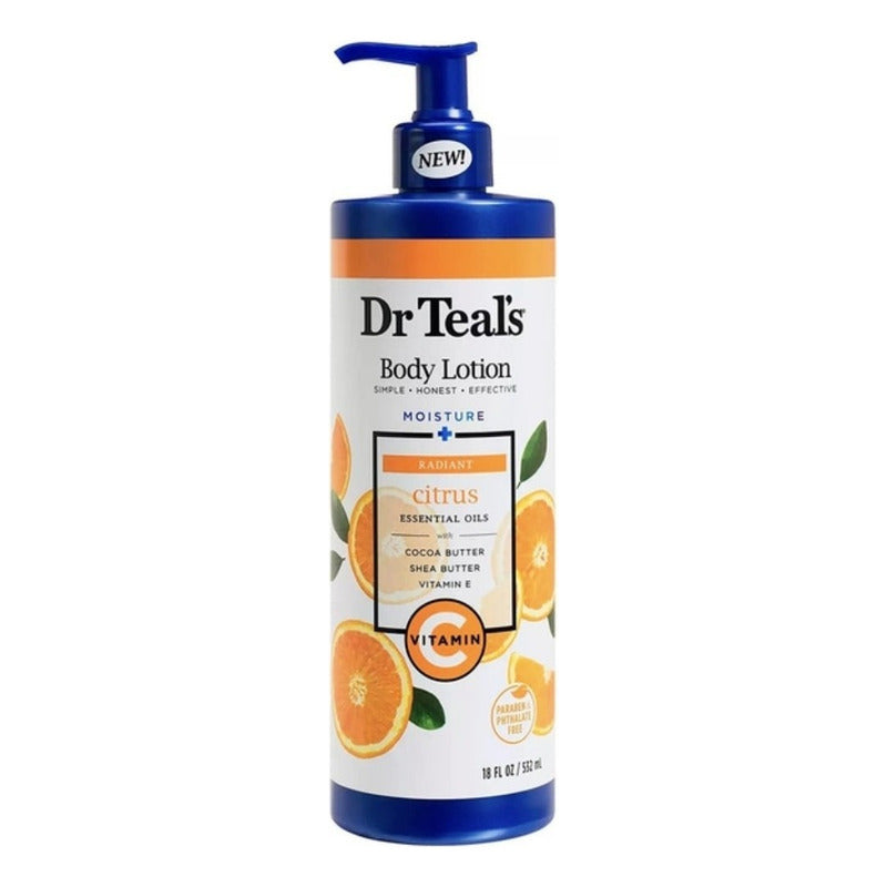 Body Lotion Dr Teal's Citrus 532 Ml