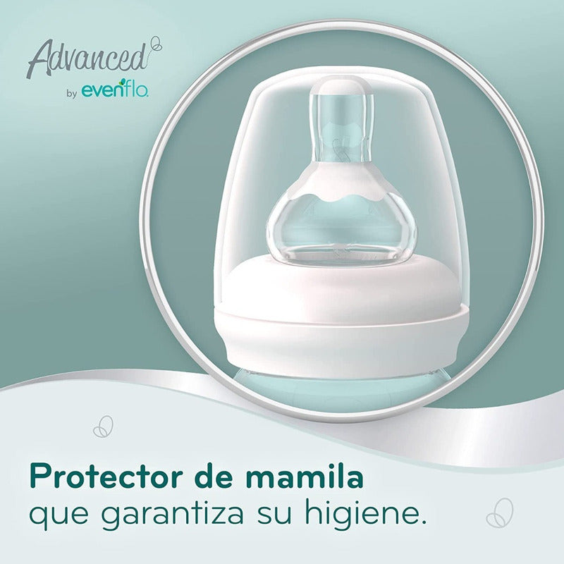 Evenflo Advance Biberon 60 Ml Con Canales Flexibles 60ml Blanco