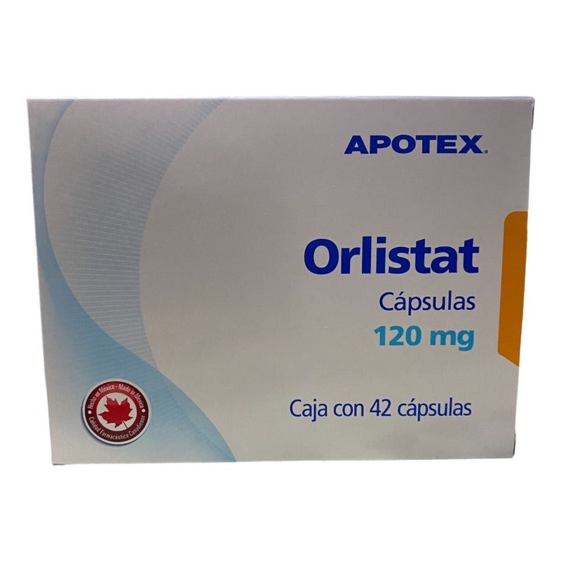 Apotex Orlistat Control De Peso 120mg 126 Capsulas