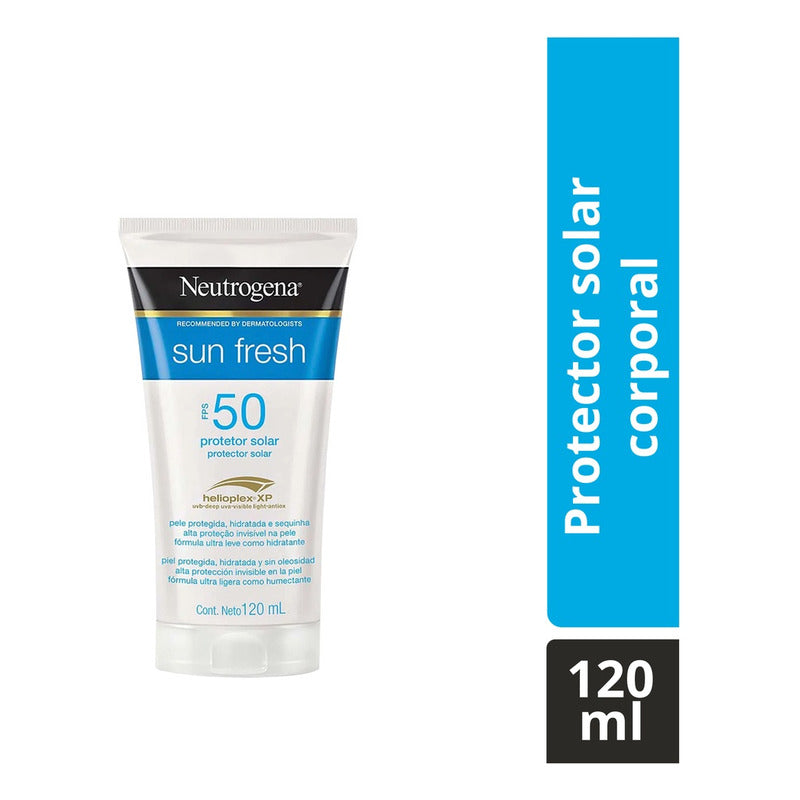 Protector Solar Corporal Neutrogena Sun Fresh Fps 50 120 Ml
