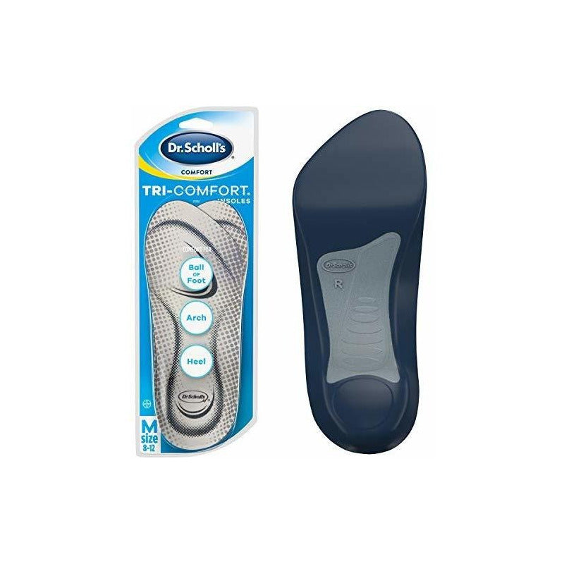 Dr Scholls Pantilla Tri-comfort Caballero 1 Par