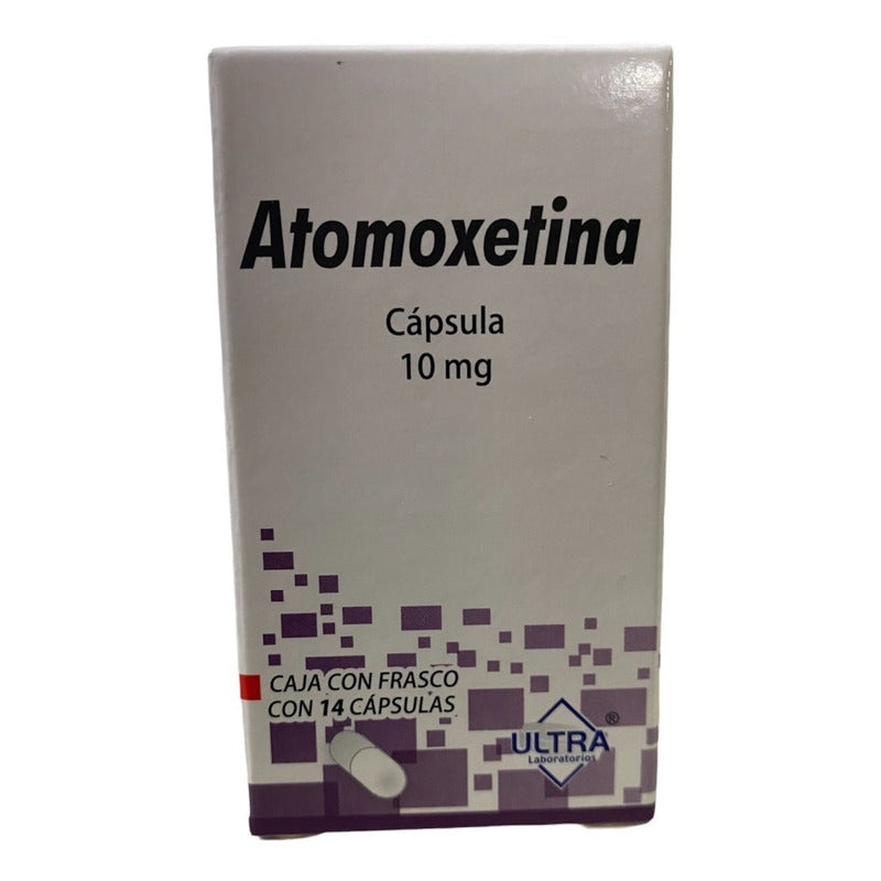 Atomoxetina 10mg Con 14 Capsulas