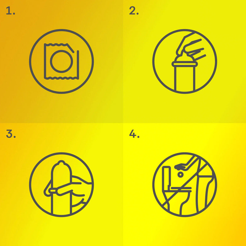 Condón De Látex Sico Play Texturizado Sabor Fresa 3 Piezas