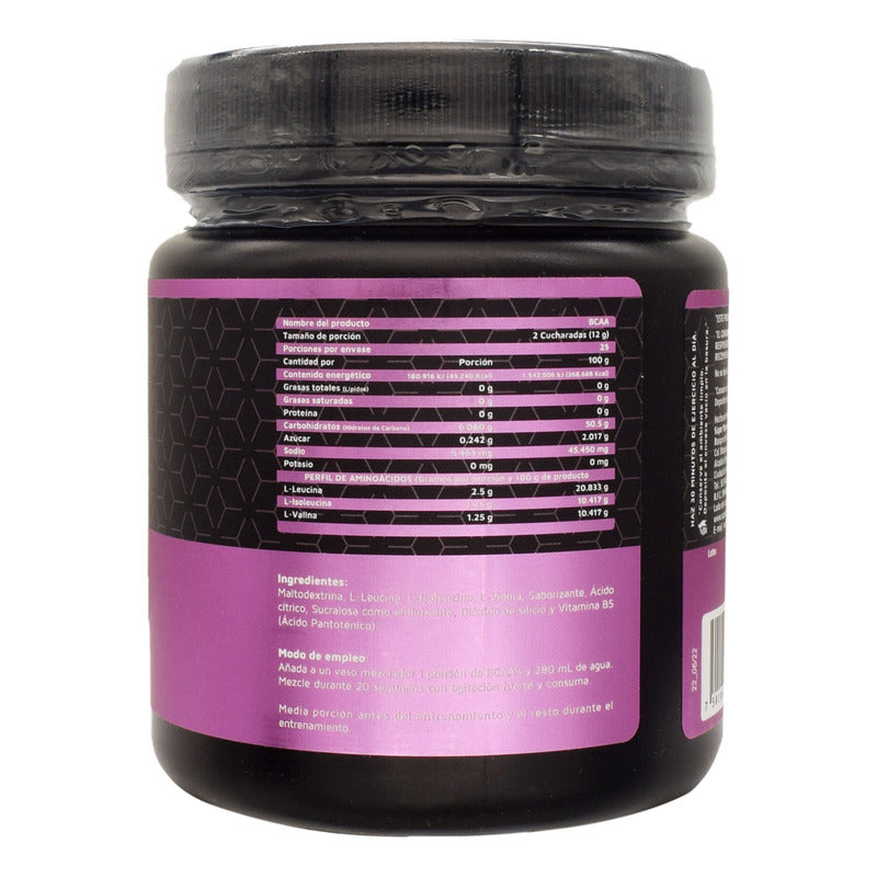 Bcaa's Aminoácidos En Polvo Mora Azul High Power