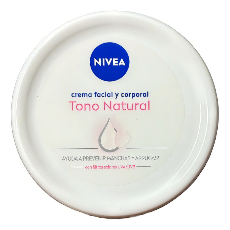 Nivea Crema Corporal Y Facial Aclarado Natural, 200 Ml