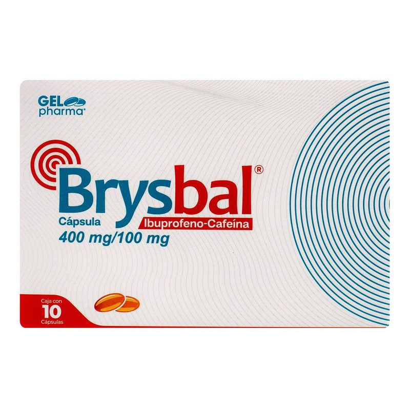 Brysbal C/10 Caps. 400/100 Mg.