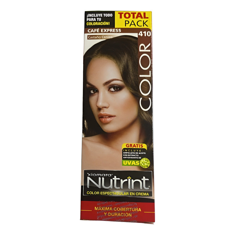 Xiomara Nutrint Tinte Permanente En Crema + Amapolleta