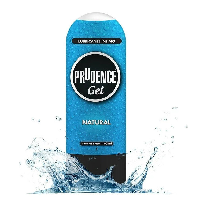 Lubricante Íntimo Prudence Gel Natural 100ml Base Agua