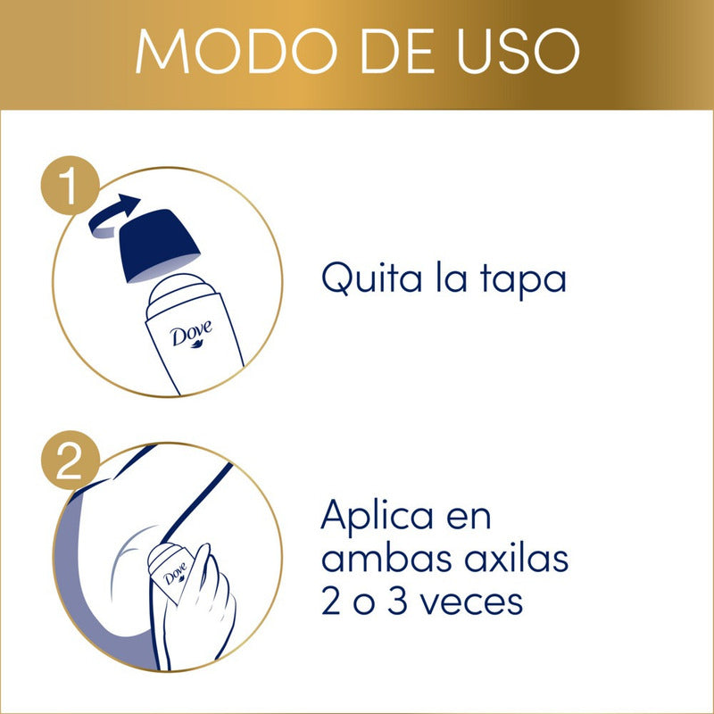 Dove Desodorante Tono Uniforme 72h Roll-on 50ml Rosas