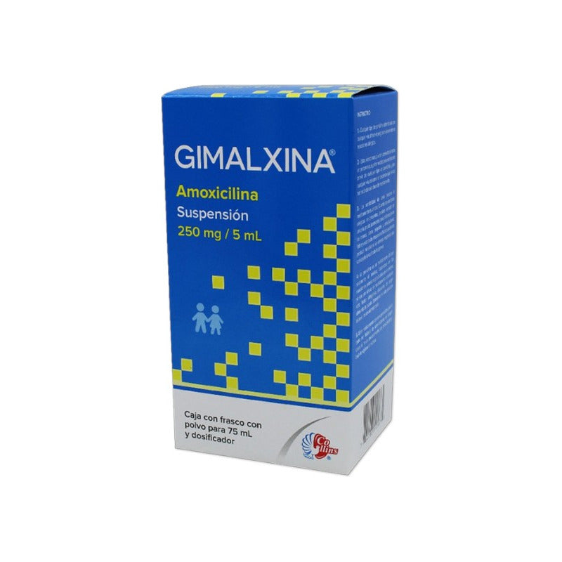 Gimalxina Amoxicilina Suspensión 250mg/5ml 75ml