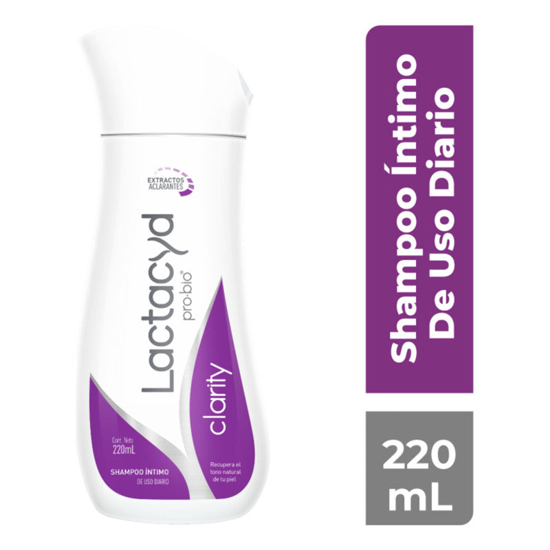 Lactacyd Clarity Shampoo Íntimo De Uso Diario, 220ml