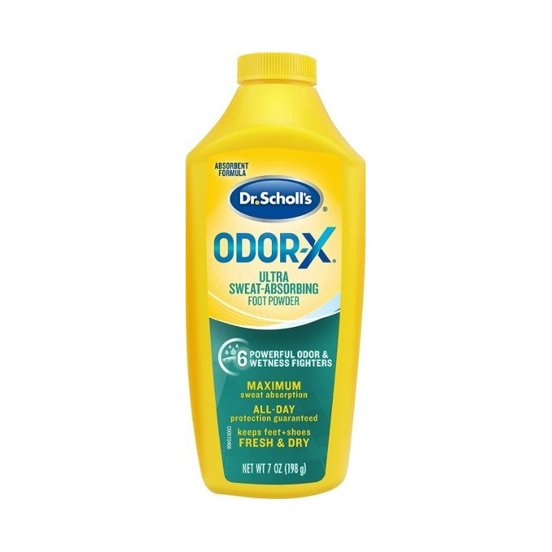 Talco Dr Scholls Odor X Ultra Absorbente 198gr