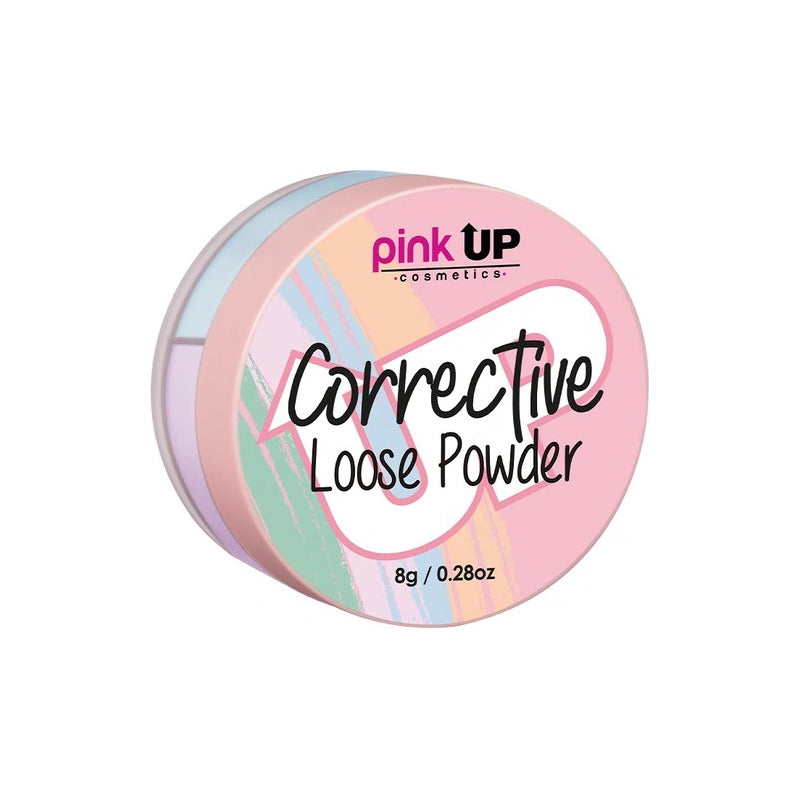 Pink Up Polvo Suelto Correctivo Para Rostro