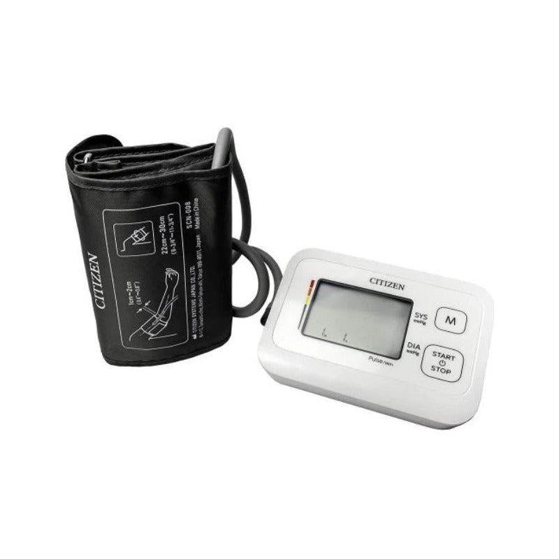 Monitor De Presión Arterial Digital De Brazo Automático Citizen Chu-304 Blanco
